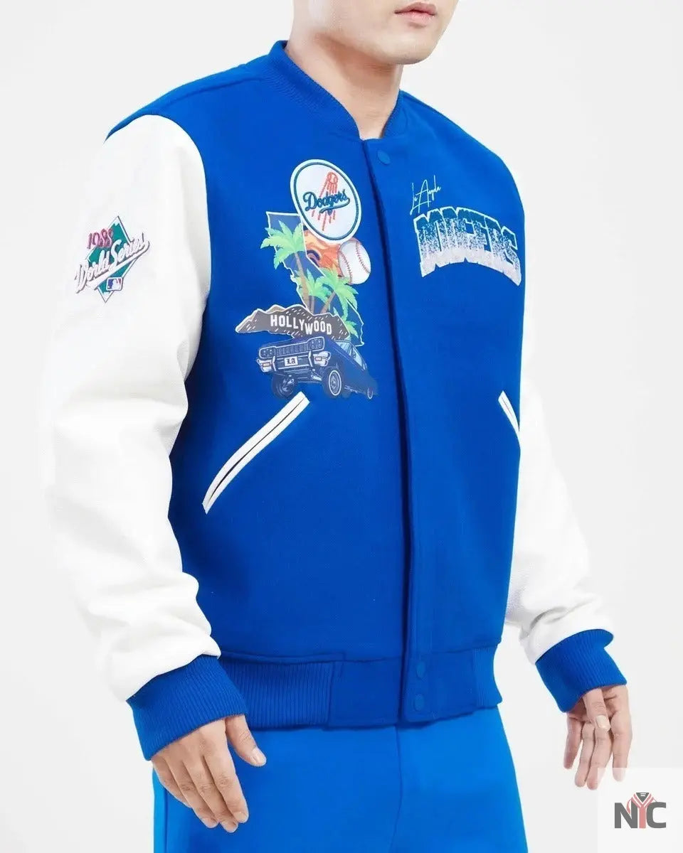 Los Angeles Dodgers Home Town Wool Varsity Jacket NYC Jackets