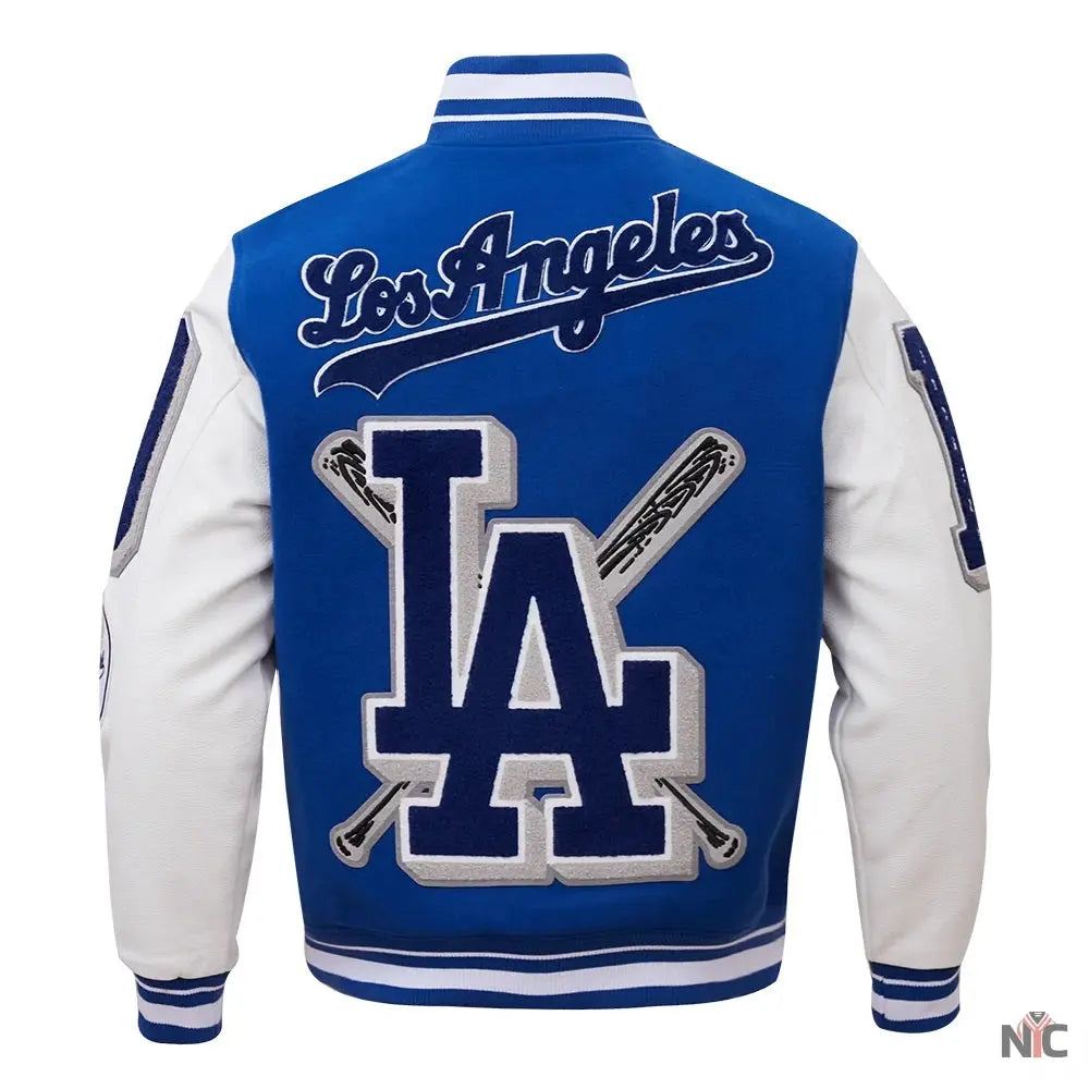 Los Angeles Dodgers Mashup Varsity Jacket NYC Jackets