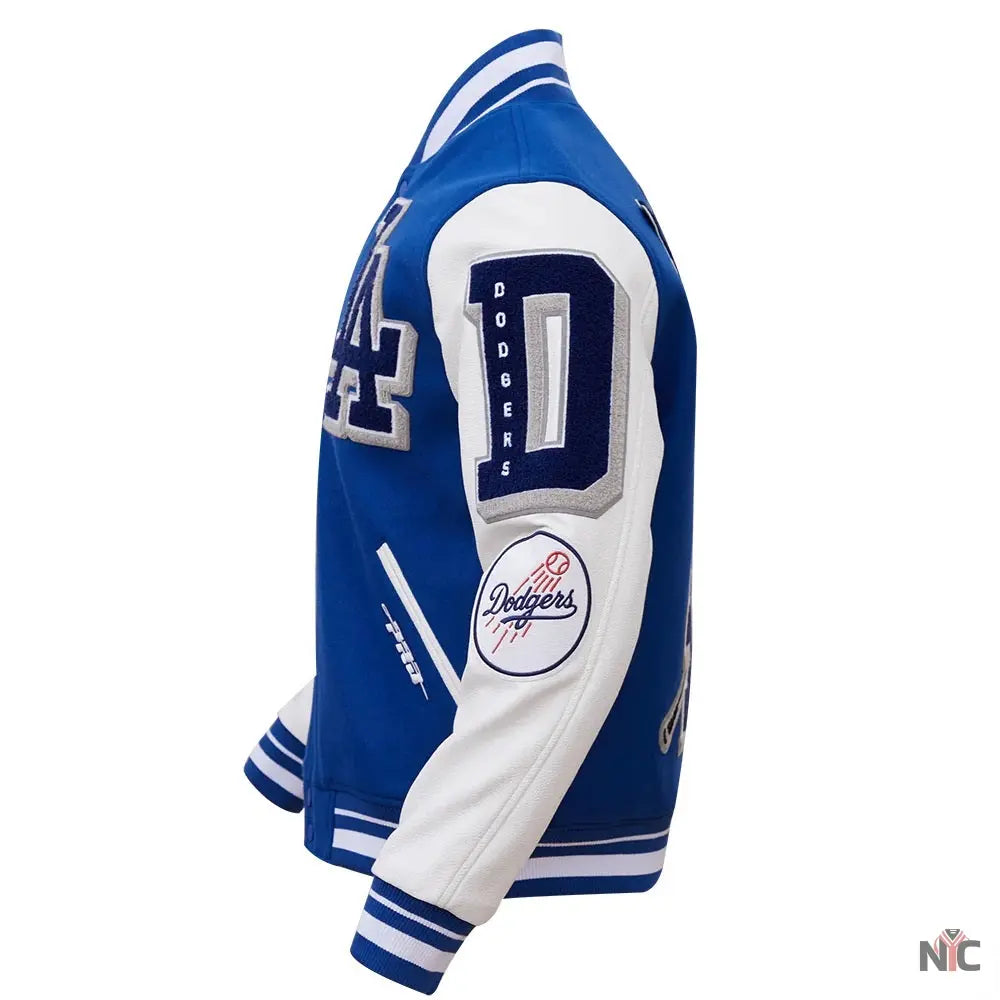 Los Angeles Dodgers Mashup Varsity Jacket NYC Jackets