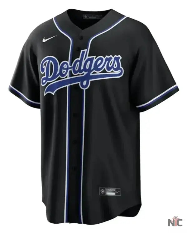 Los Angeles Dodgers Mookie Betts Black Player Jersey NYC Jackets