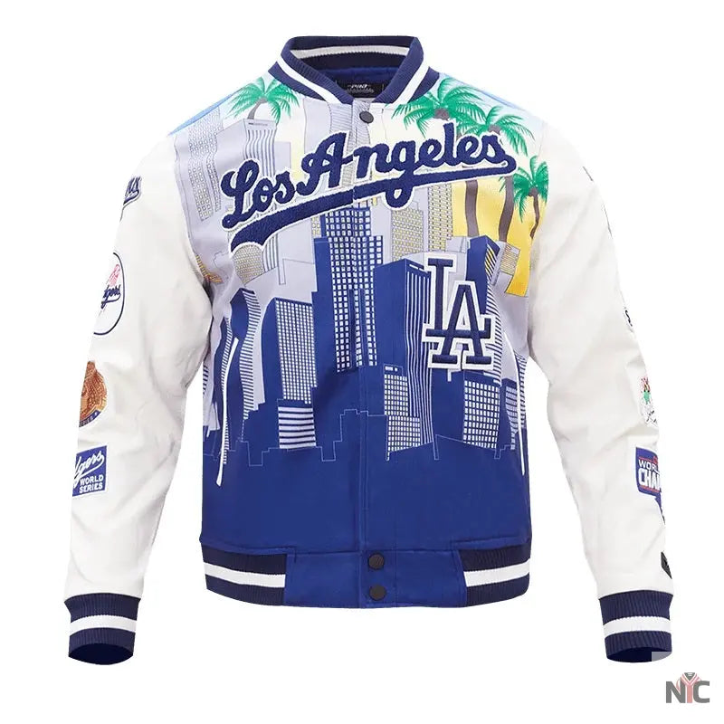 Los Angeles Dodgers Remix Wool Varsity Jacket NYC Jackets