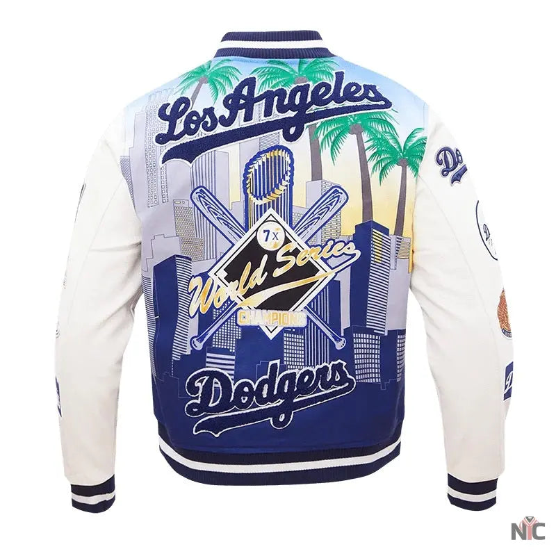 Los Angeles Dodgers Remix Wool Varsity Jacket NYC Jackets