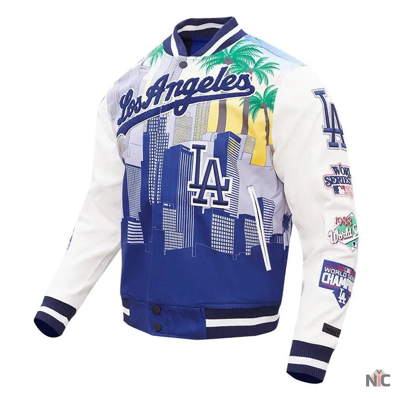 Los Angeles Dodgers Remix Wool Varsity Jacket NYC Jackets