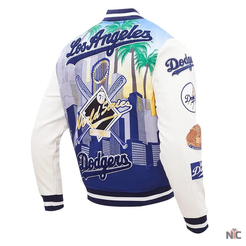 Los Angeles Dodgers Remix Wool Varsity Jacket NYC Jackets