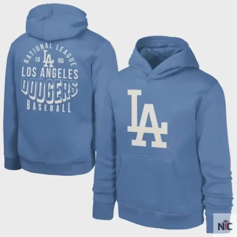 Los Angeles Dodgers Royal Team Banner Hoodie NYC Jackets