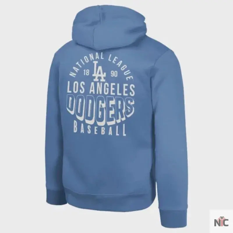 Los Angeles Dodgers Royal Team Banner Hoodie NYC Jackets