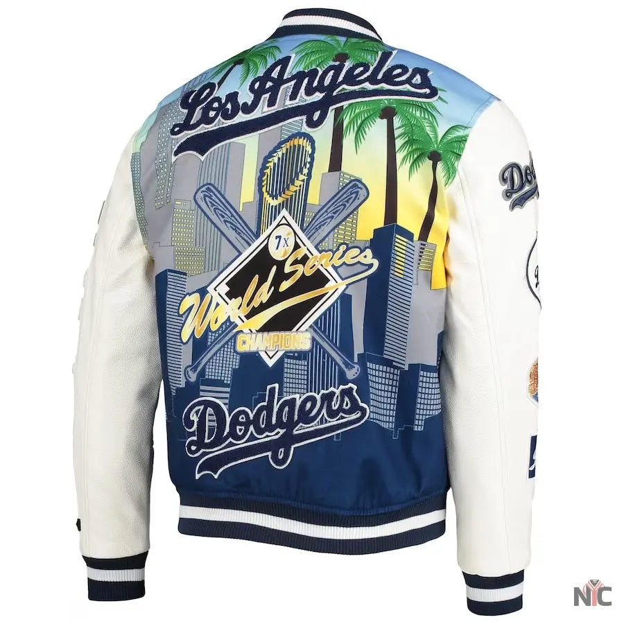 Los Angeles Dodgers Zip Up Jacket NYC Jackets