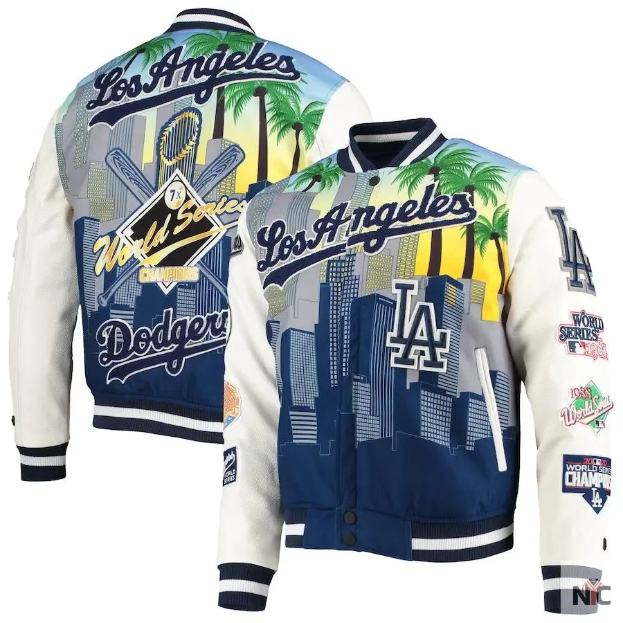 Los Angeles Dodgers Zip Up Jacket NYC Jackets