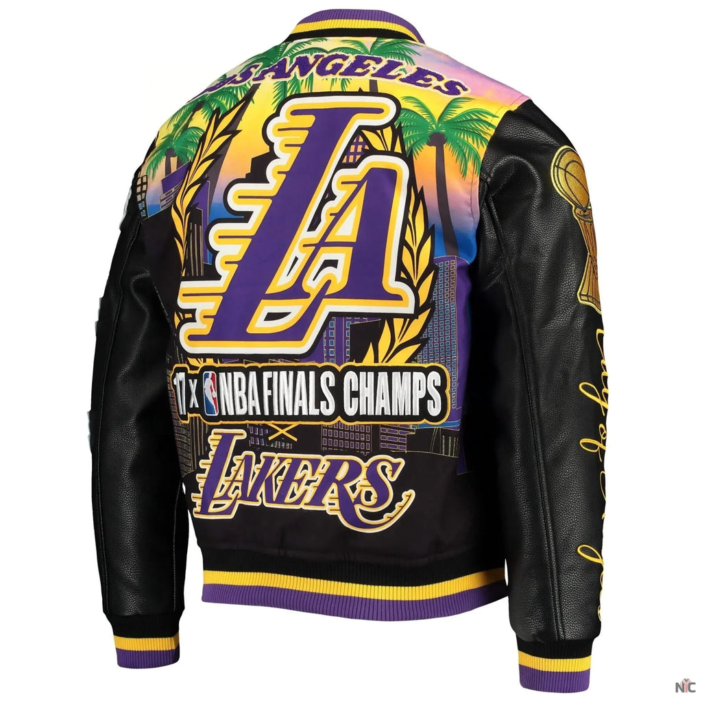 Los Angeles Lakers Championship Jacket NYC Jackets