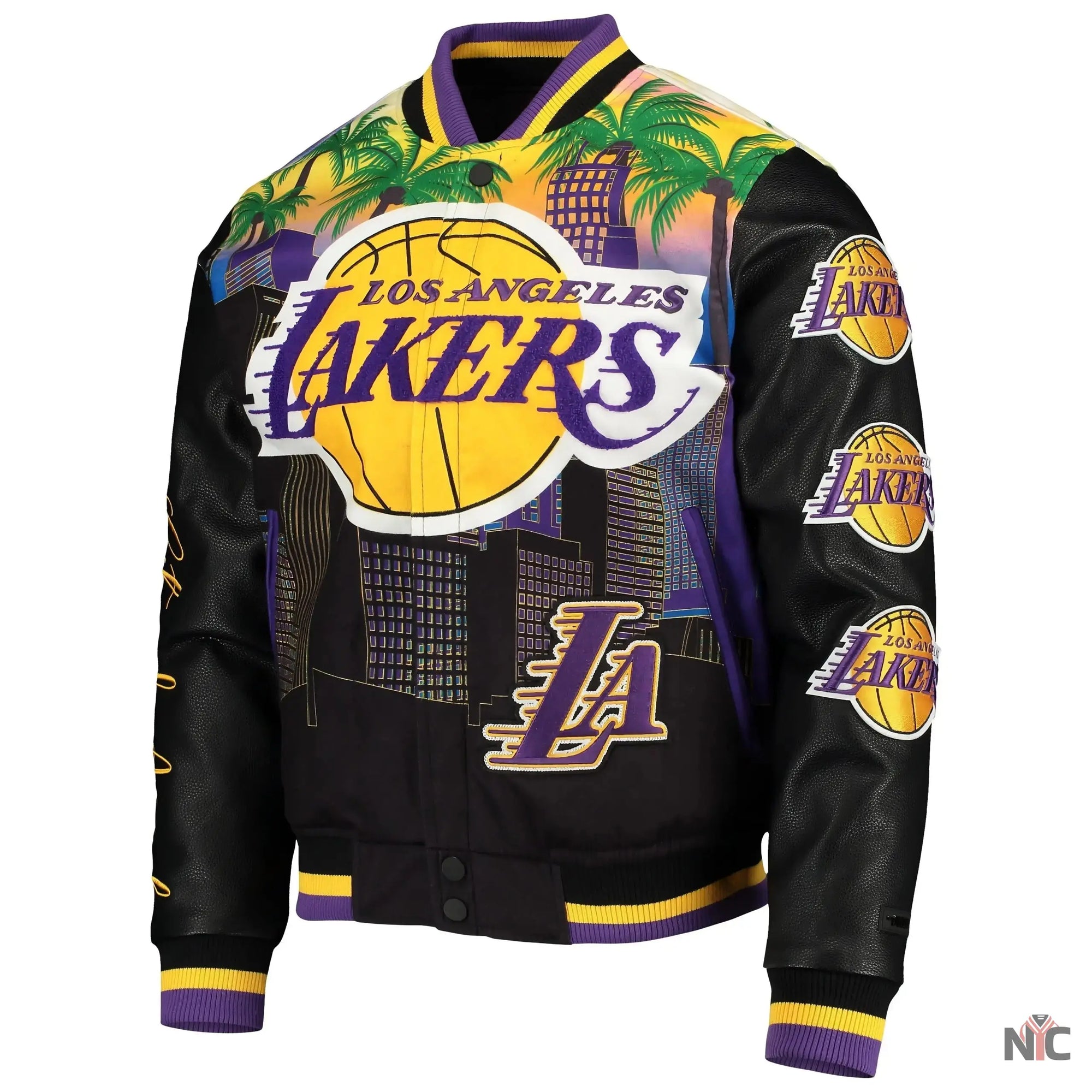 Los Angeles Lakers Championship Jacket NYC Jackets