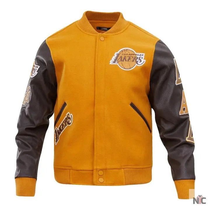 Los Angeles Lakers Classic Varsity Jacket NYC Jackets