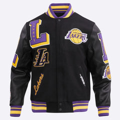 Los Angeles Lakers Mashup Varsity Jacket
