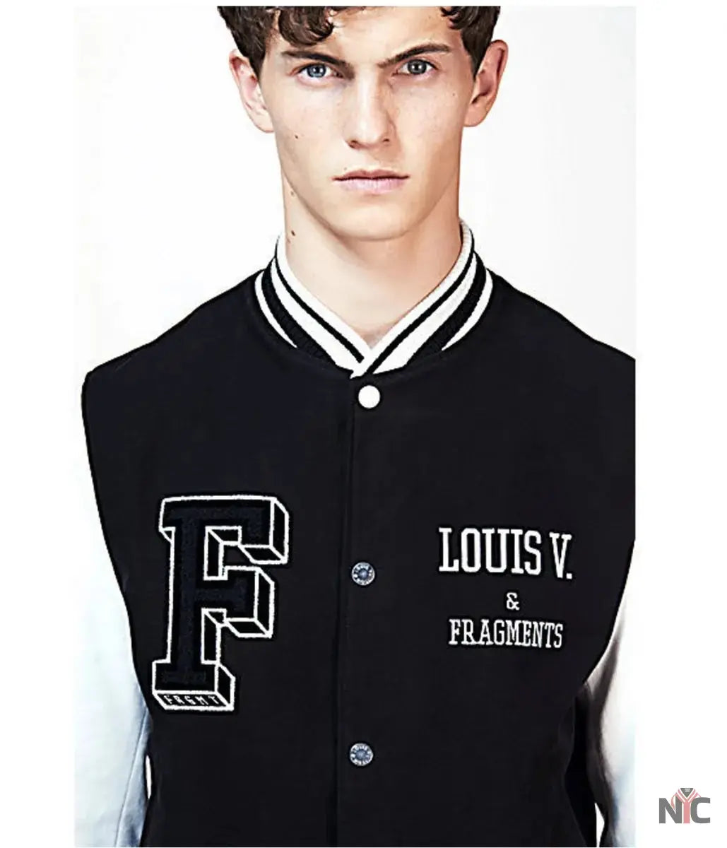 Louis Vuitton Fragment Letterman Varsity Jacket NYC Jackets