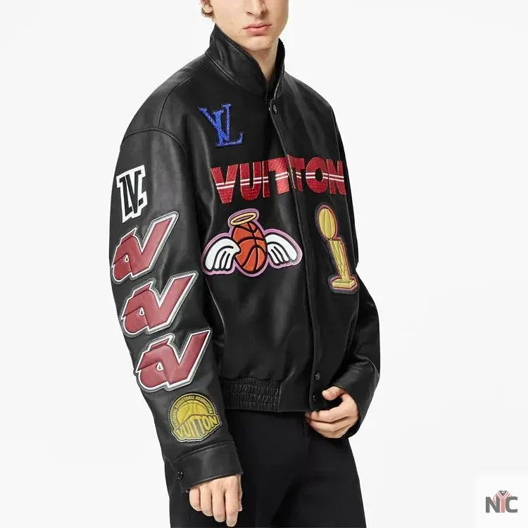Louis Vuitton X NBA Logos Hero Jacket NYC Jackets