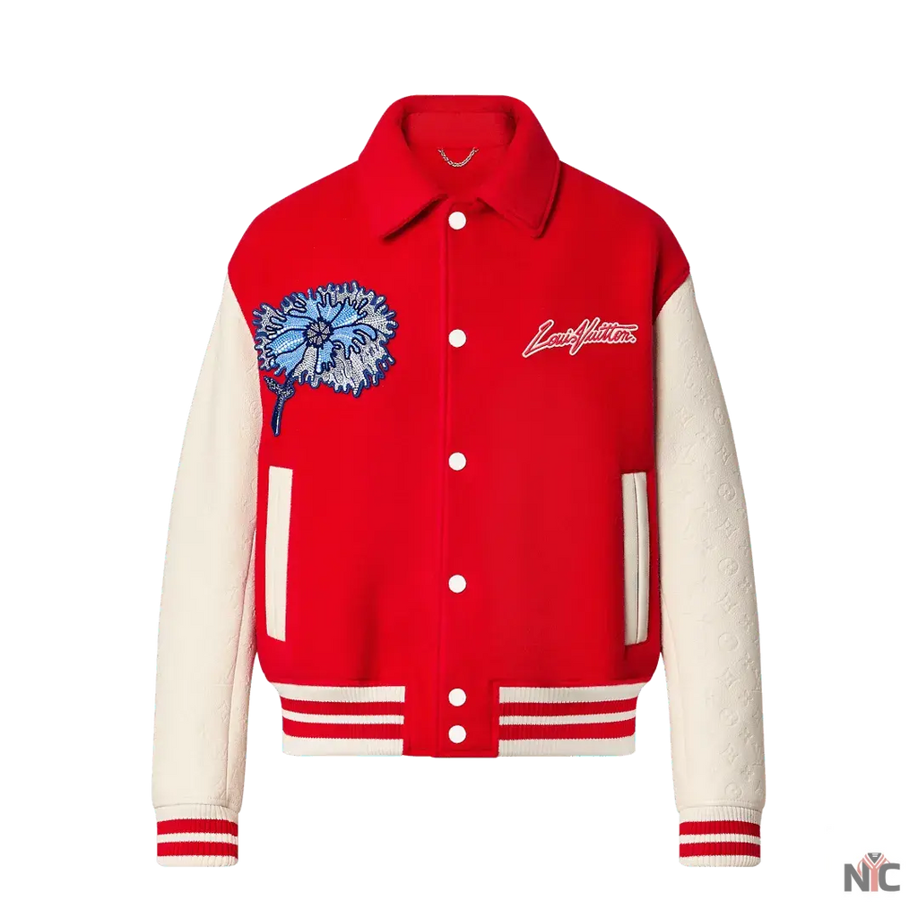 Louis Vuitton x Yayoi Kusama Varsity Jacket NYC Jackets