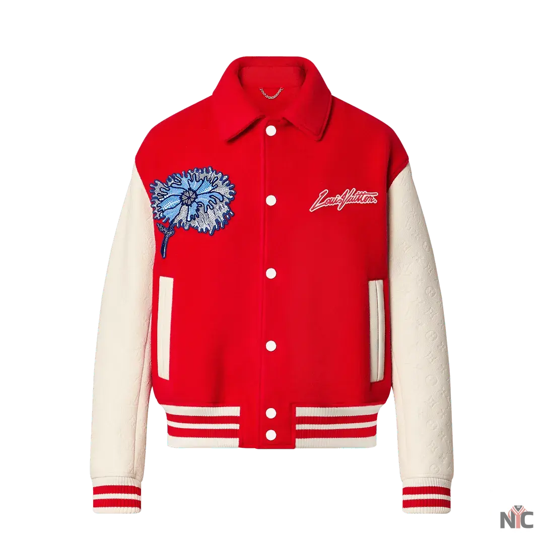 Louis Vuitton x Yayoi Kusama Varsity Jacket NYC Jackets