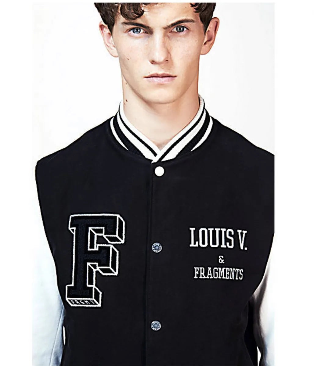 Louis Vuitton Fragment Letterman Varsity Jacket