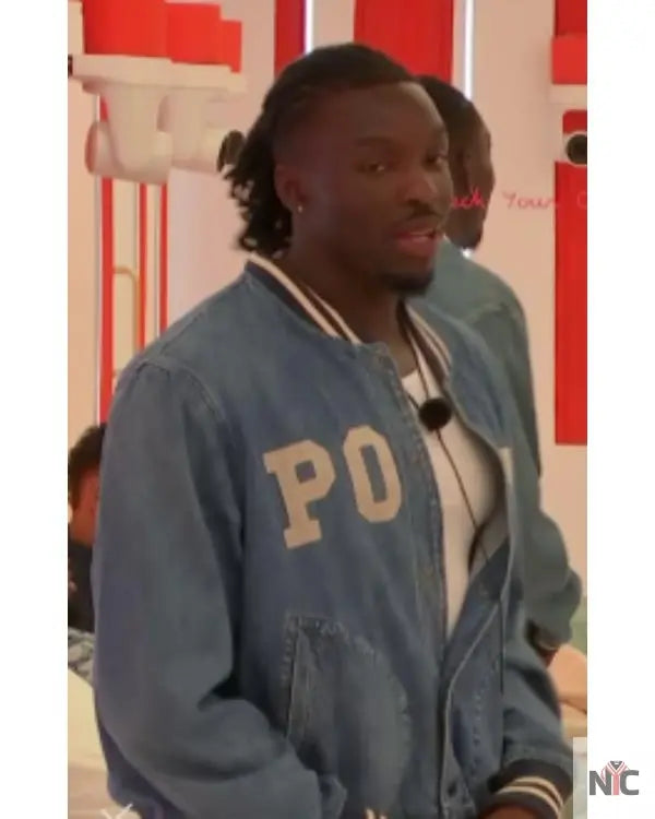 Love Island UK S12 Dejon Noel-Williams Denim Jacket NYC Jackets