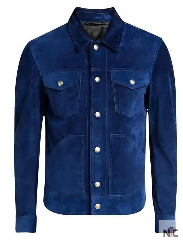 Luke Bryan American Idol 2025 Blue Easter Jacket NYC Jackets
