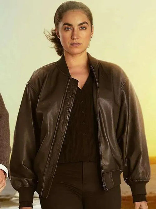 Lynley S01 Barbara Havers Black Leather Jacket NYC Jackets