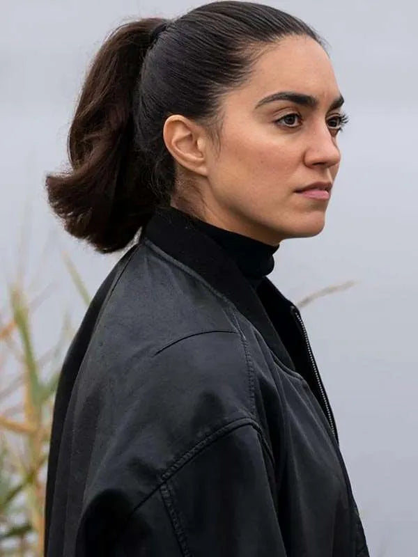 Lynley S01 Barbara Havers Black Leather Jacket NYC Jackets