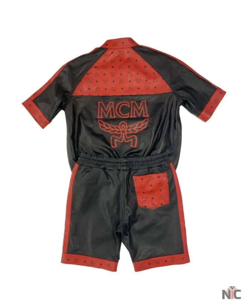 MCM Black Vintage Dapper Dan Short Suit NYC Jackets