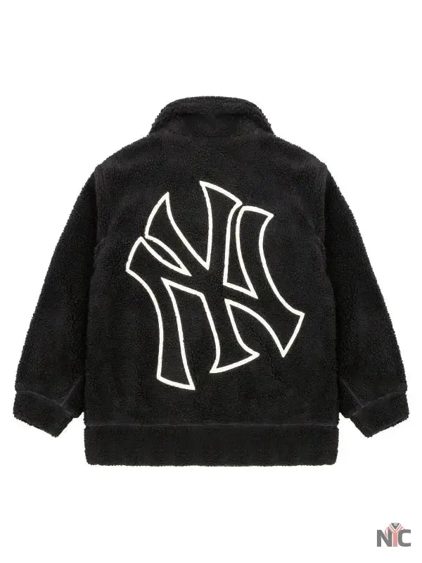 MLB 2025 New York Yankees Unisex Sherpa Jacket NYC Jackets