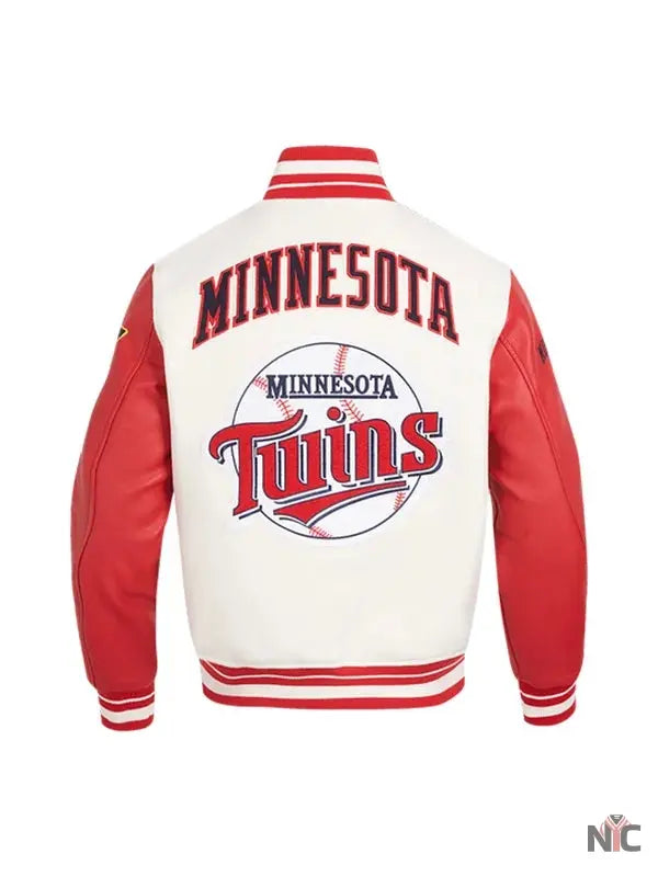 MLB Minnesota Twins Wool Varsity Jacket NYC Jackets