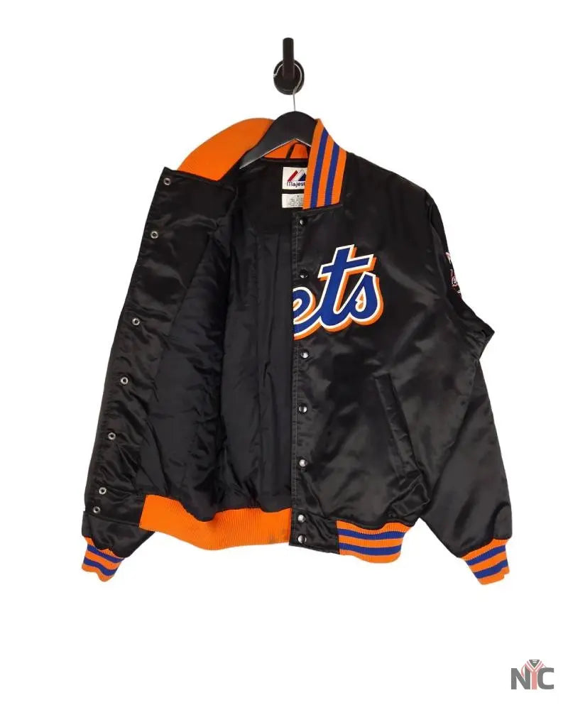 Majestic MLB New York Mets Varsity Jacket NYC Jackets