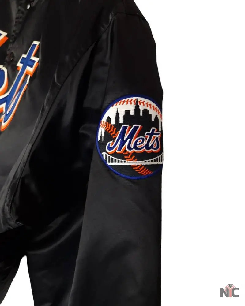 Majestic MLB New York Mets Varsity Jacket NYC Jackets