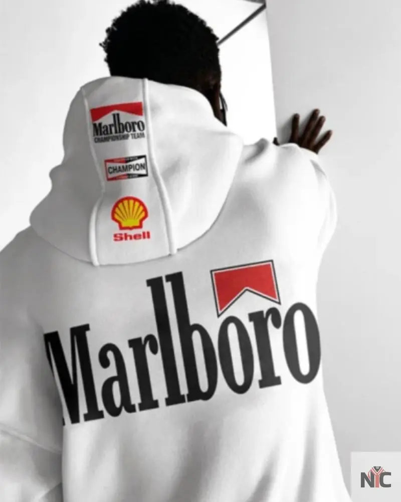 Marlboro Racing Oversized Hoodie NYC Jackets
