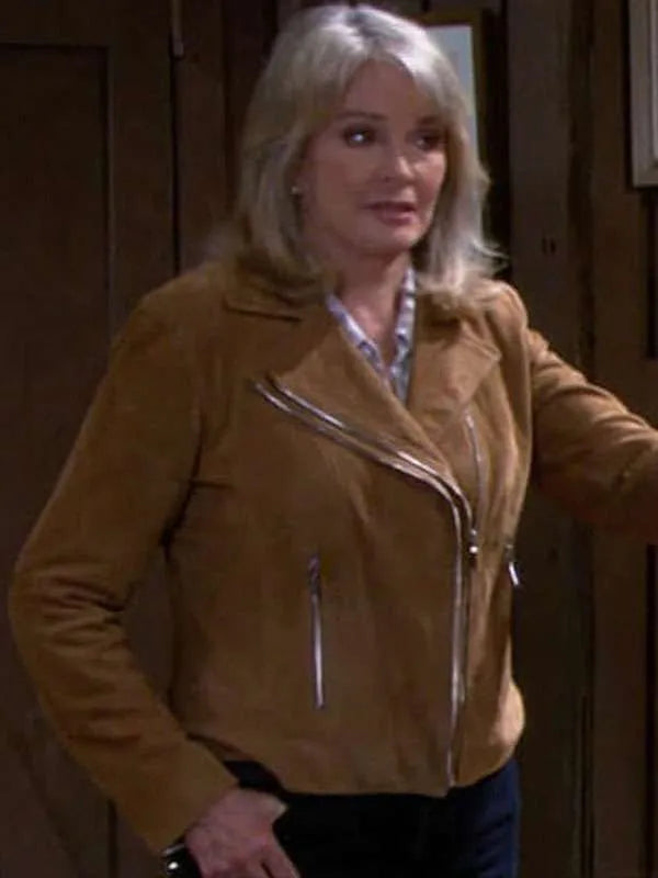 Marlena Evans Days of Our Lives Suede Leather Jacket NYC Jackets
