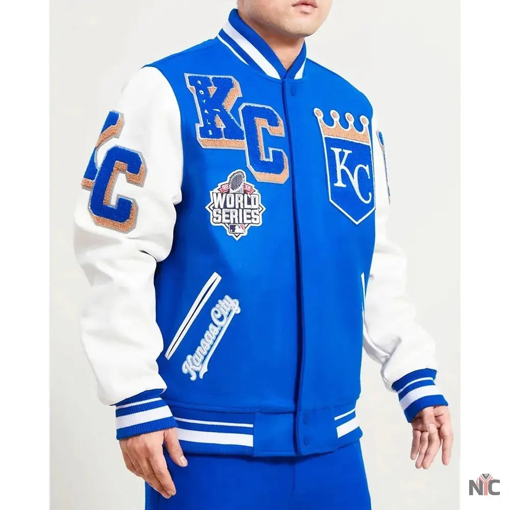Mashup Kansas City Royals Varsity Jacket NYC Jackets