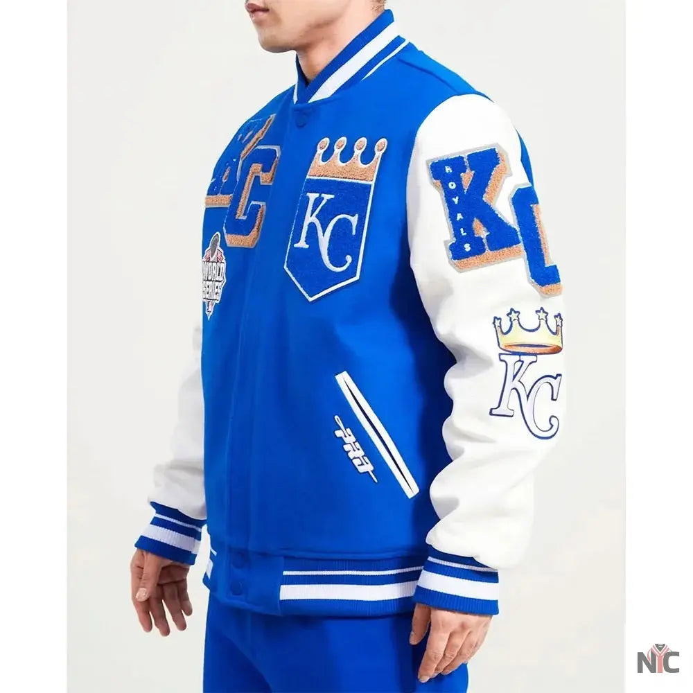Mashup Kansas City Royals Varsity Jacket NYC Jackets