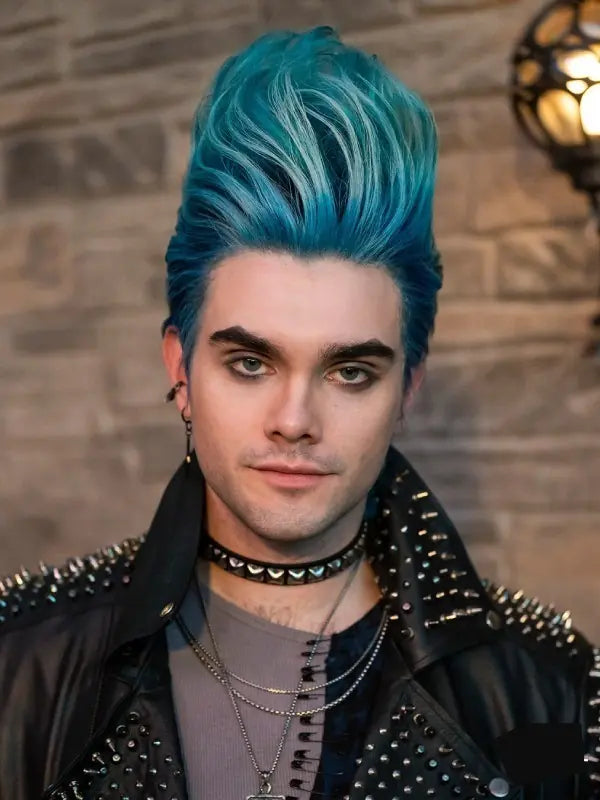 Descendants: The Rise of Red 2024 Hades Studded Leather Jacket NYC Jackets