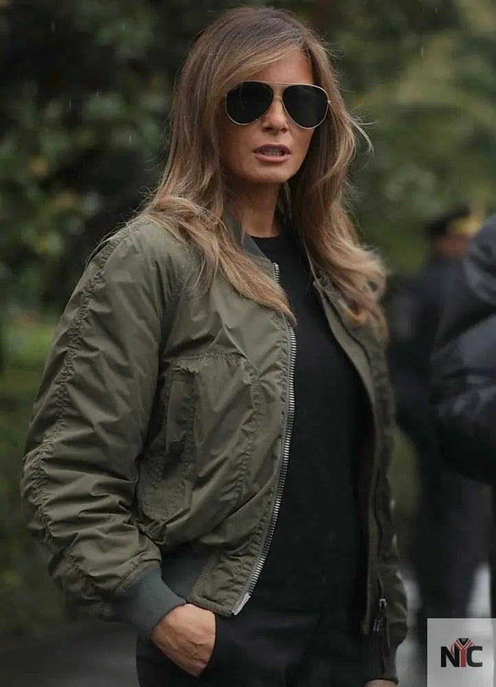 Melania Trump Bomber Jackets NYC Jackets