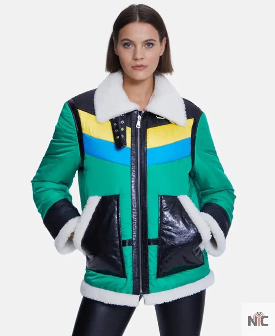 Men’s Aviator Shearling Jacket NYC Jackets