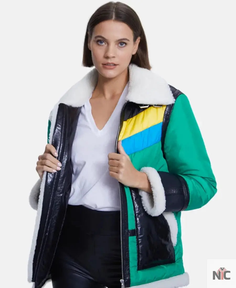 Men’s Aviator Shearling Jacket NYC Jackets