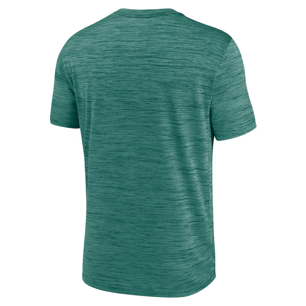 Men’s Boston Red Sox Nike Green 2025 Velocity T-Shirt NYC Jackets