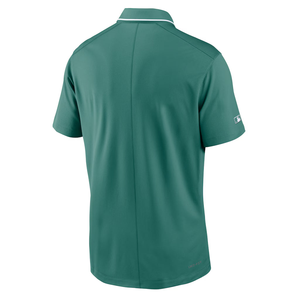 Men’s Boston Red Sox Nike Green Polo Shirt NYC Jackets