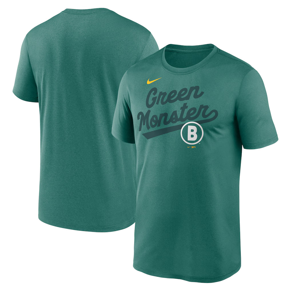 Men’s Boston Red Sox Nike Green T-Shirt NYC Jackets