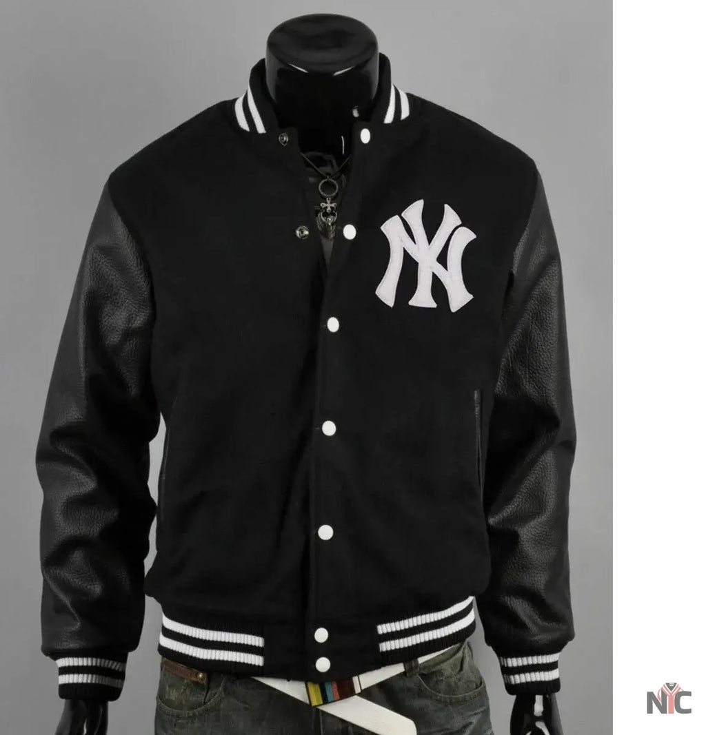 Men’s Varsity Yankee NY Letterman Jacket NYC Jackets