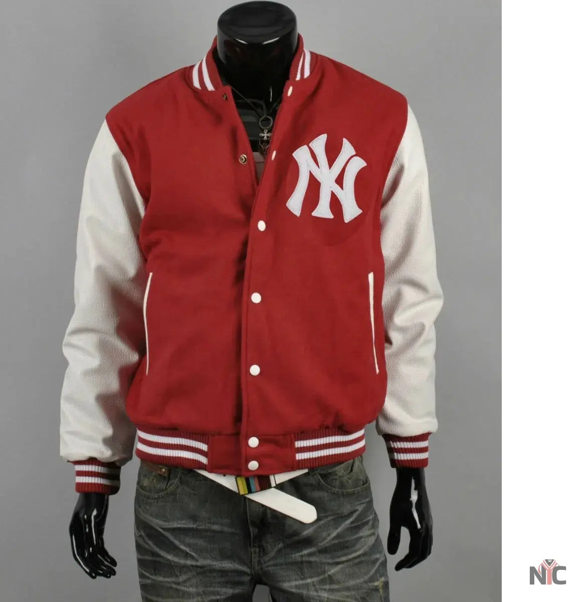 Men’s Varsity Yankee NY Letterman Jacket NYC Jackets