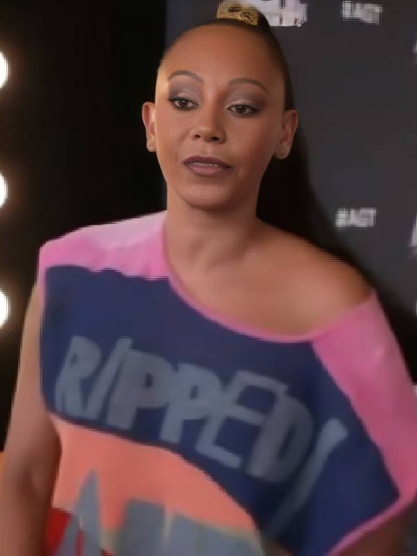 Access Hollywood Mel B Multicolor Knit Top NYC Jackets