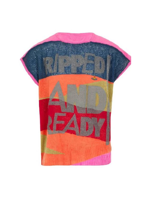 Access Hollywood Mel B Multicolor Knit Top NYC Jackets