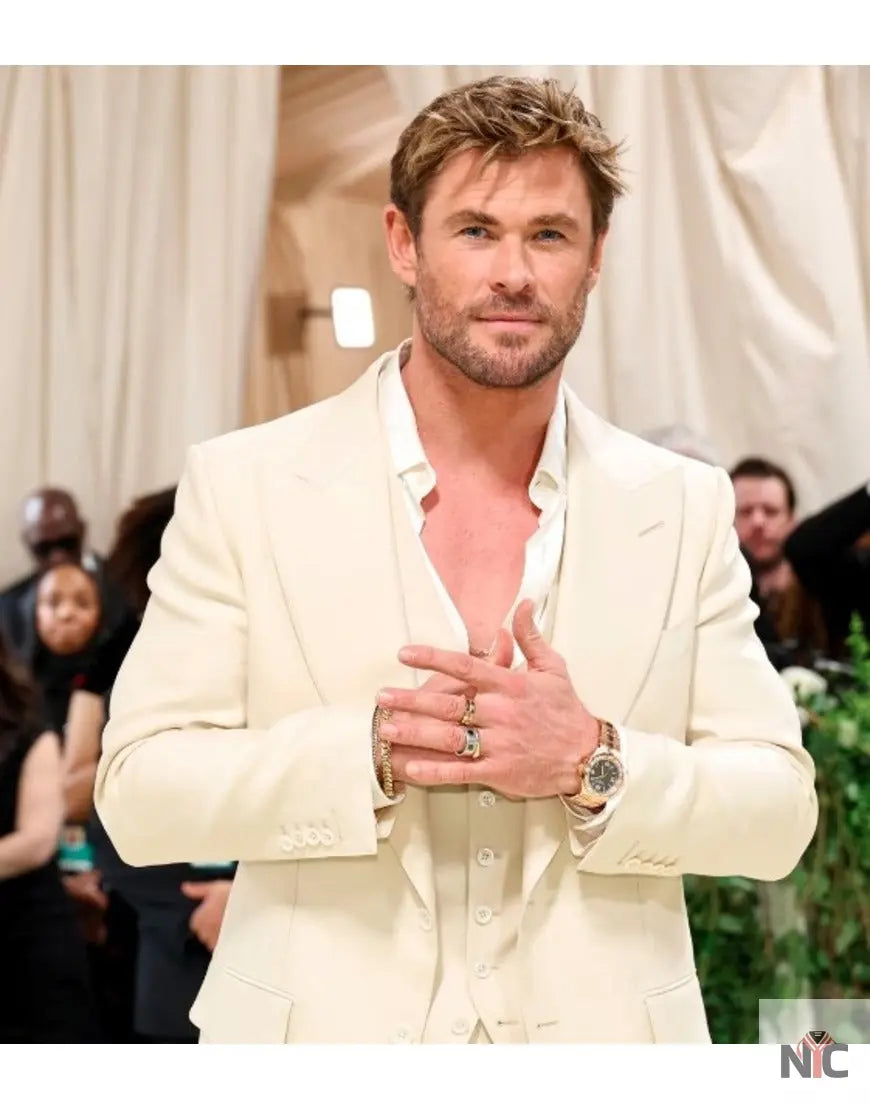 Met Gala 2024 Chris Hemsworth Suit NYC Jackets