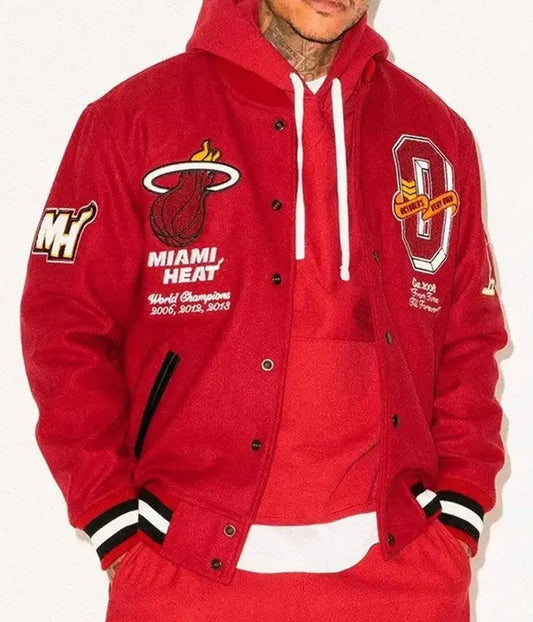 OVO Miami Heat Varsity Jacket
