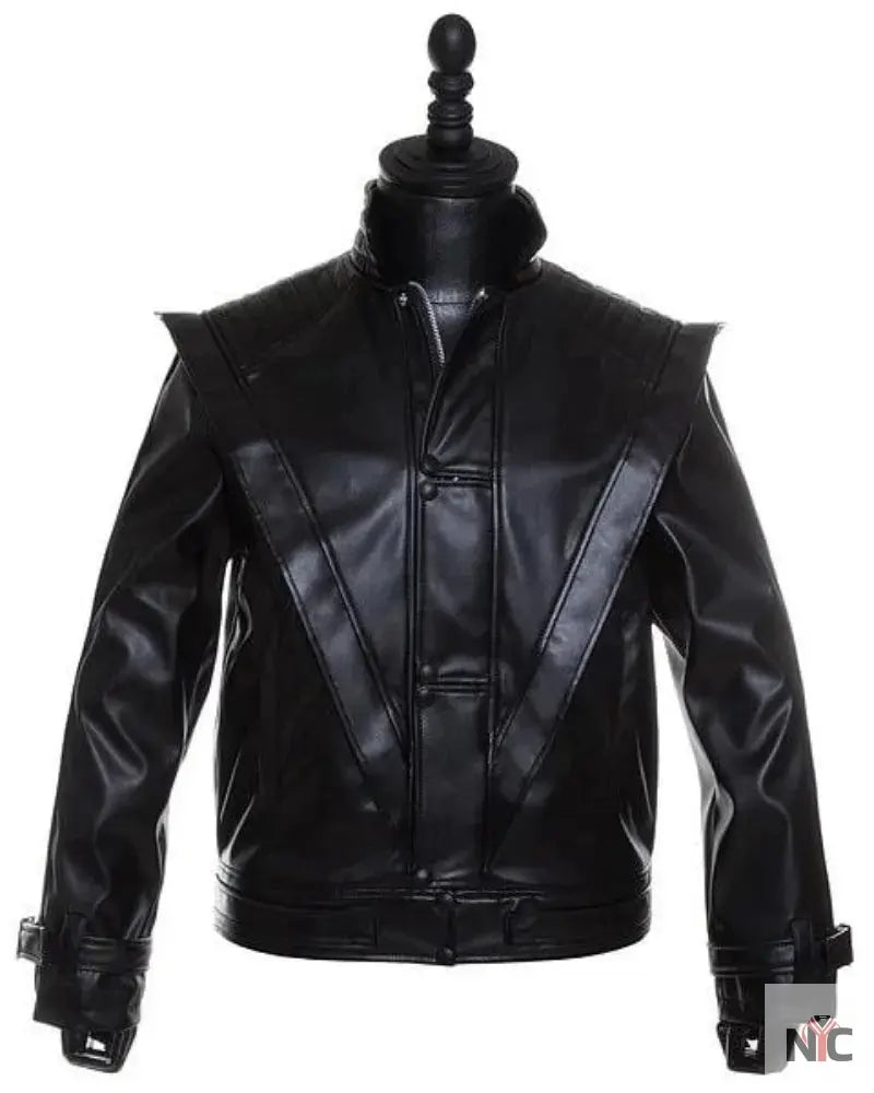 Michael Jackson Black Leather Thriller Jacket NYC Jackets