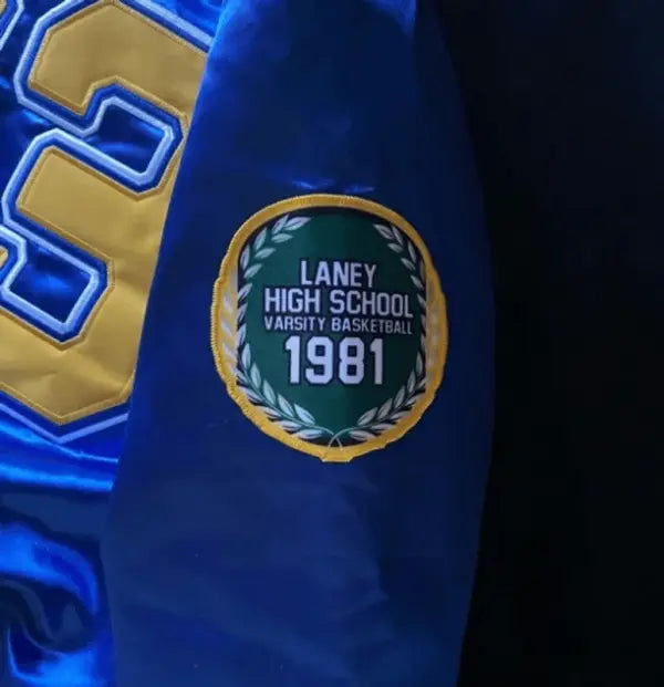 Michael Jordan Laney High School Satin Varsity Jacket NYC Jackets