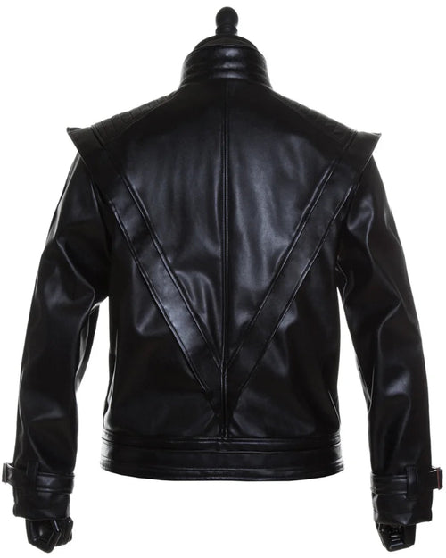 Michael Jackson Black Leather Thriller Jacket NYC Jackets